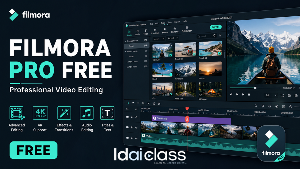 Filmora Pro free