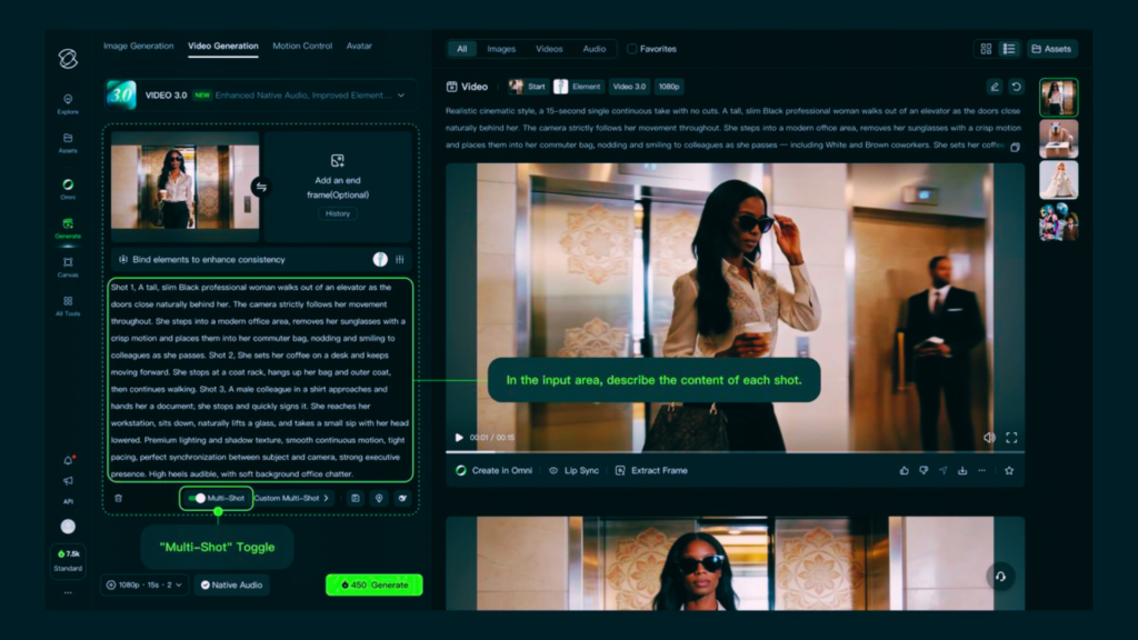 How to create videos using Kling AI